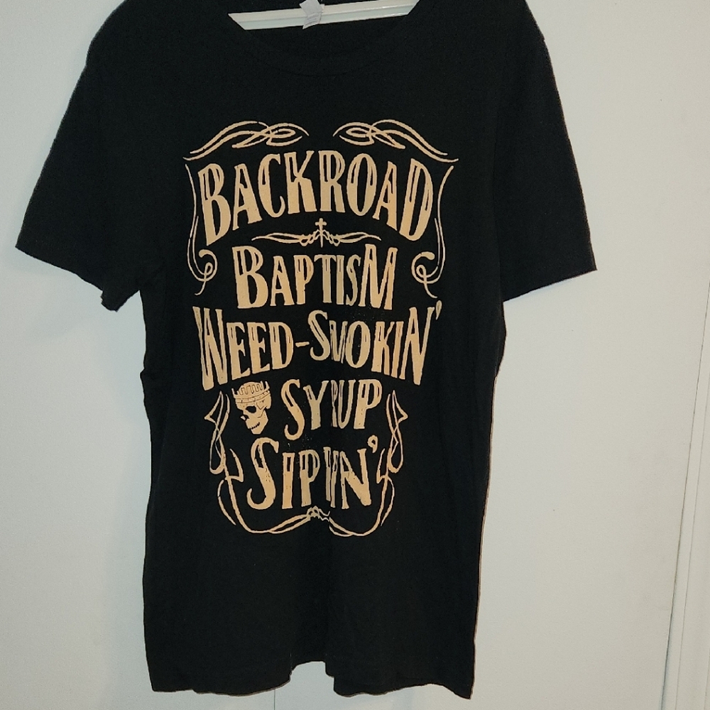 Canvas Jellyroll T-Shirt, Size Large